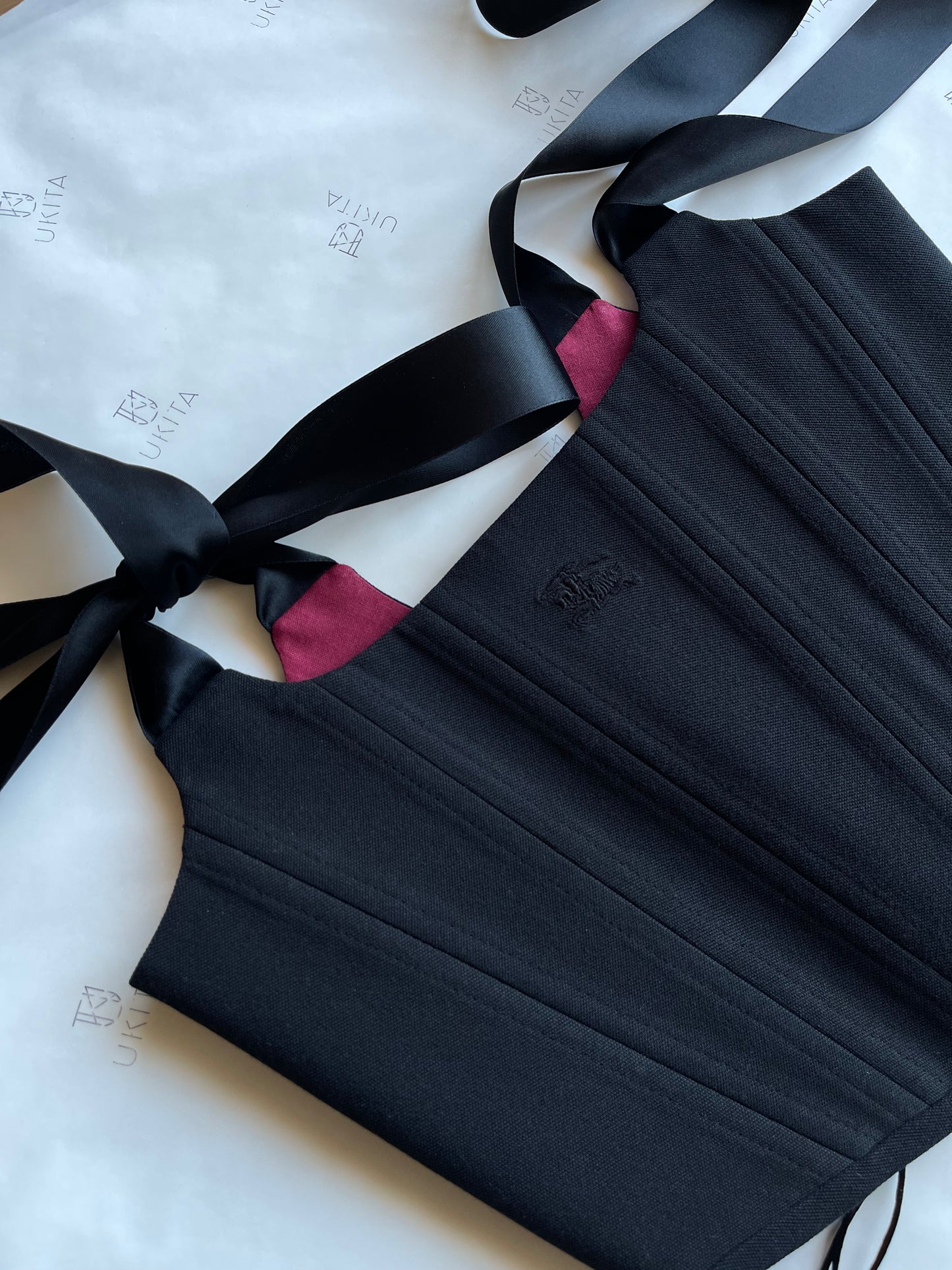 CORSETTO BURBERRY BLACK - U K I T A
