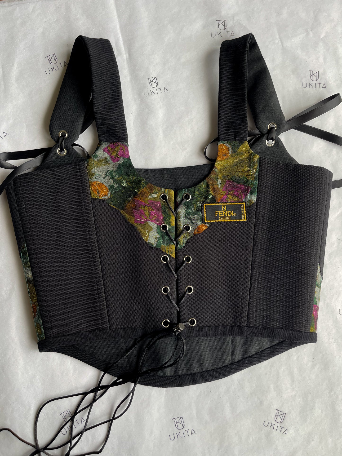 CORSETTO FENDI BLACK - U K I T A