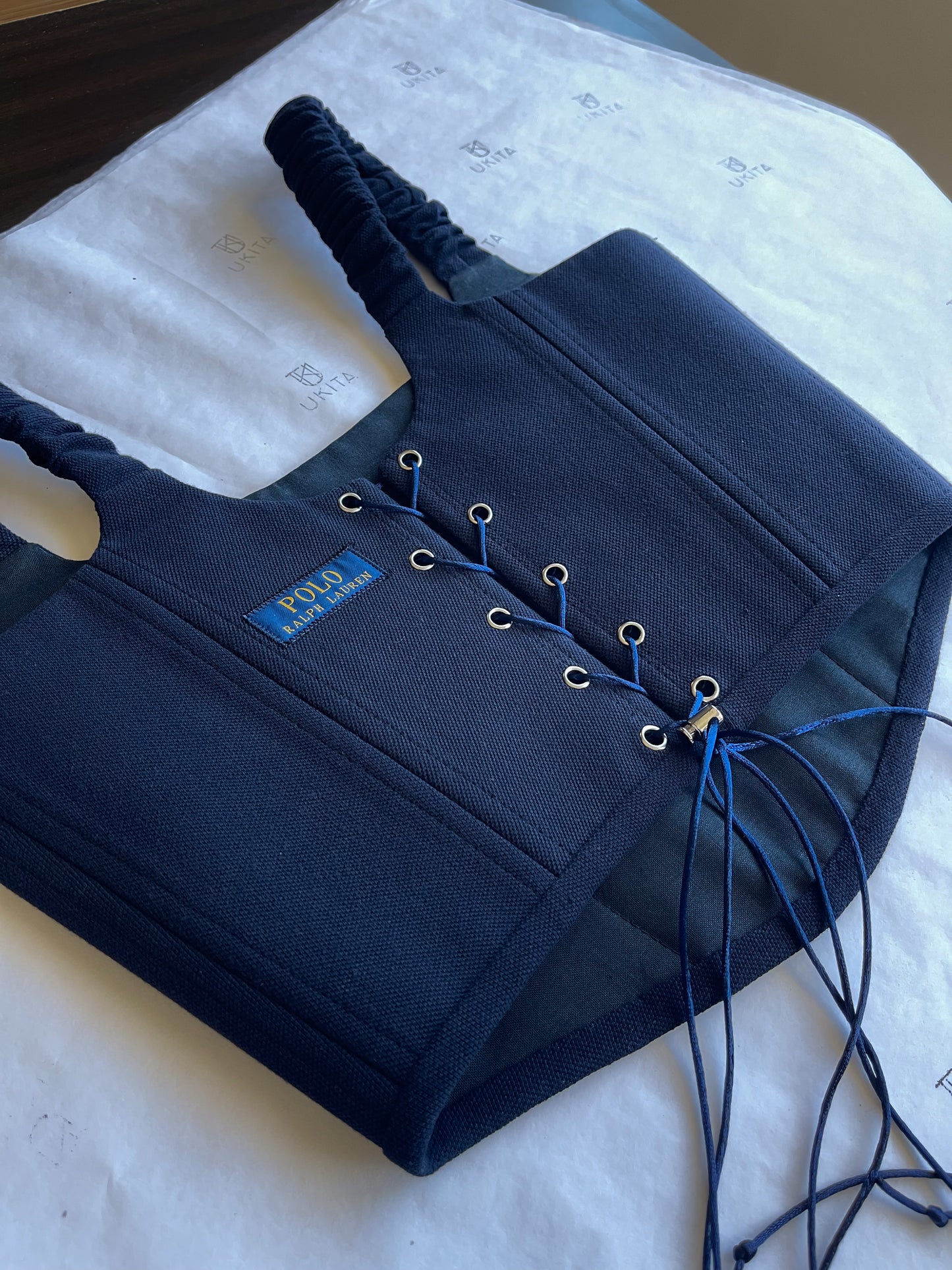 CORSETTO RALPH LAUREN BLU - U K I T A