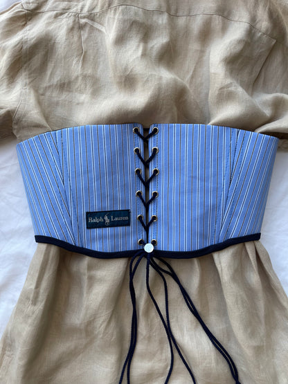 CINTURA RALPH LAUREN AZZURRO - U K I T A