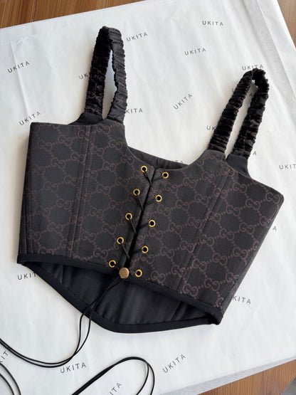 CORSETTO DARK BROWN - U K I T A
