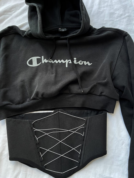 COMBO FELPA + CINTURA CHAMPION - U K I T A