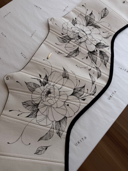 CORSETTO DIPINTO A MANO - U K I T A
