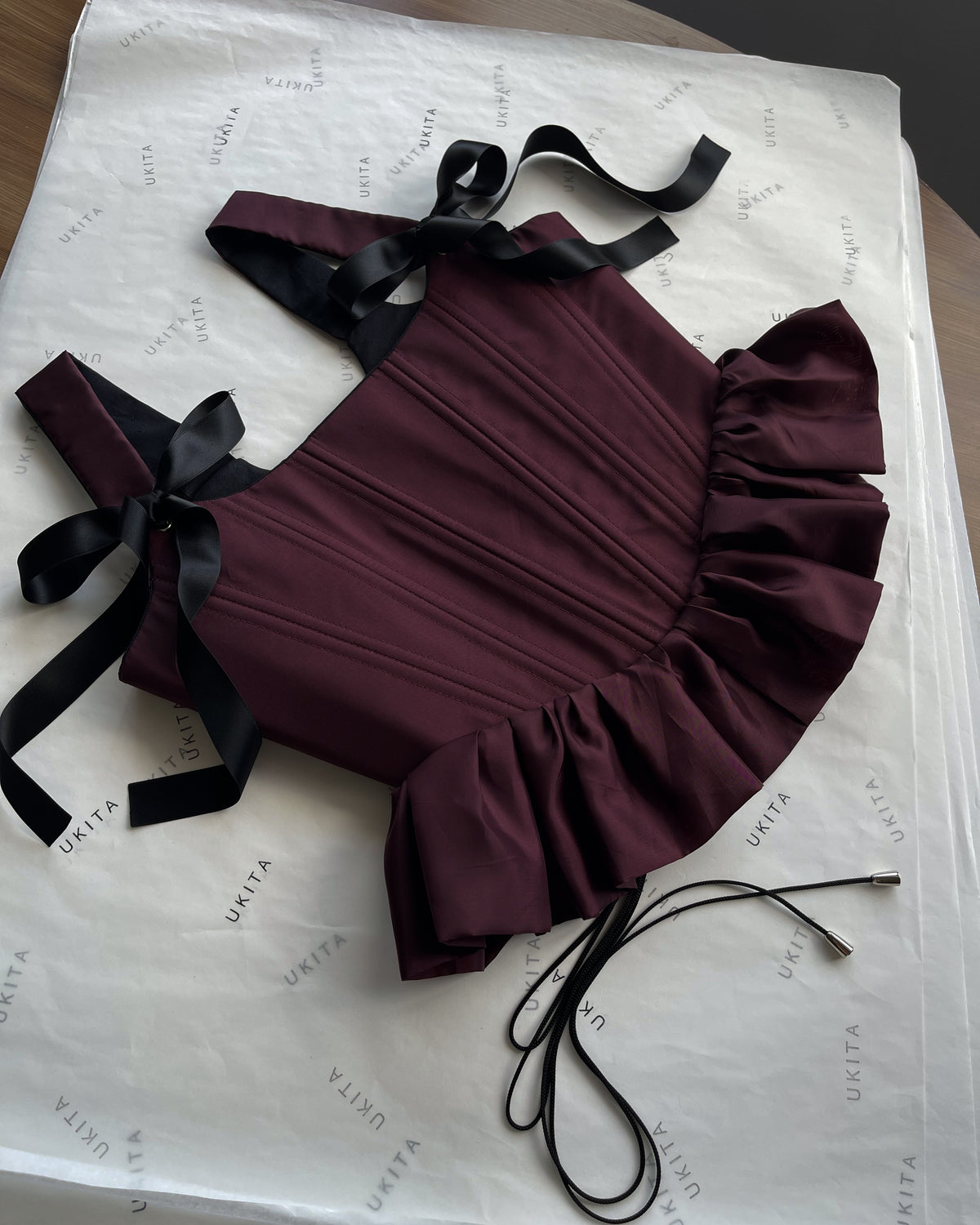 Corsetto Balza Bordeaux - U K I T A